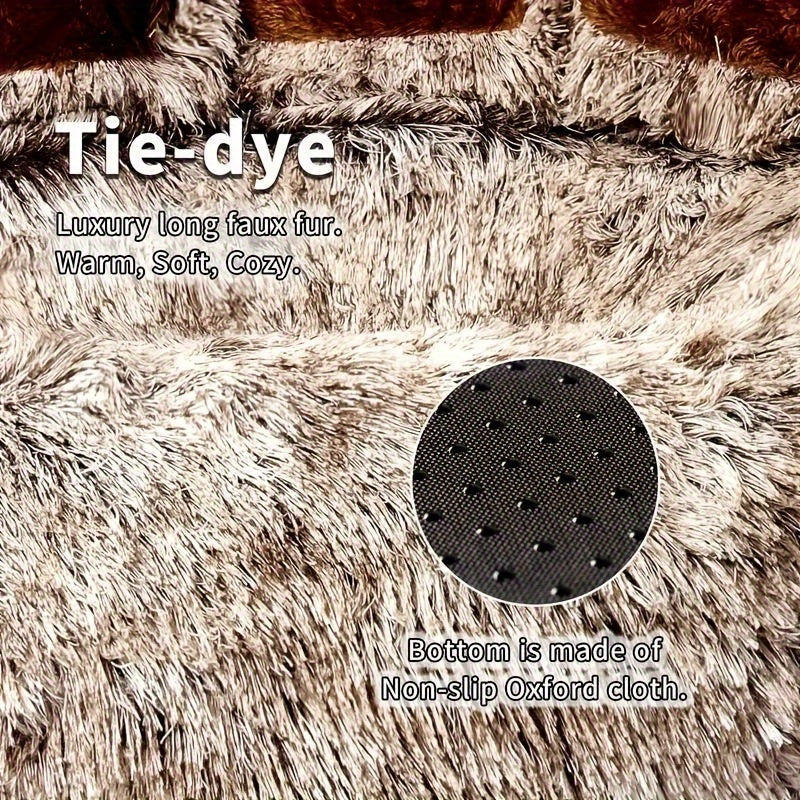 Cute Bear Paw Shape Dog Bed & Cat Bed, Calming Donut Dog Bed, Warming Cozy Soft Dog Round Bed, Plush Dog Cat Cushion Bed Christmas Gift