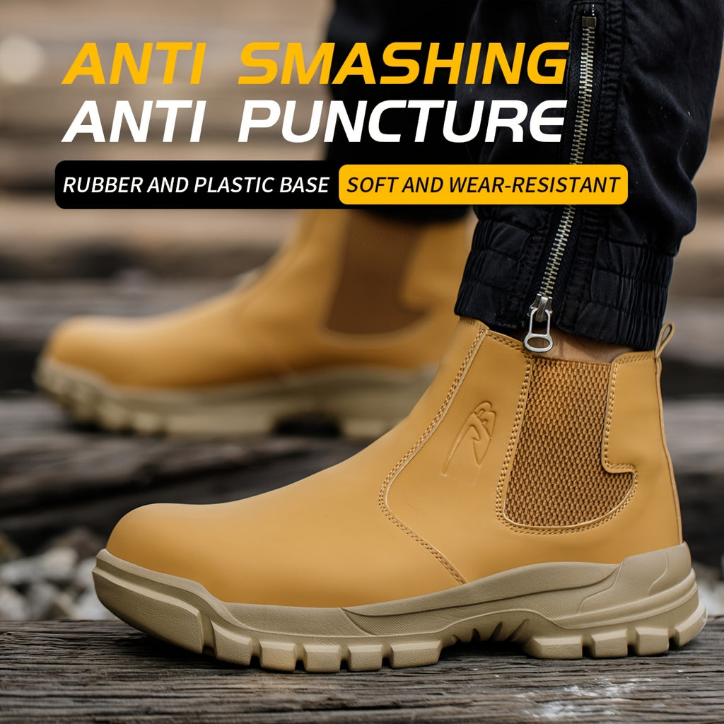 Stivali Antinfortunistici Uomo AMAWEI - Puntale Metallico Antiperforazione