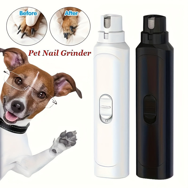 1pc Electric Pet Nail Grinder for Dog & Cat, Dog Nail Grinder, Pet Paws Grooming Grinding Tool (Battery Not Included)