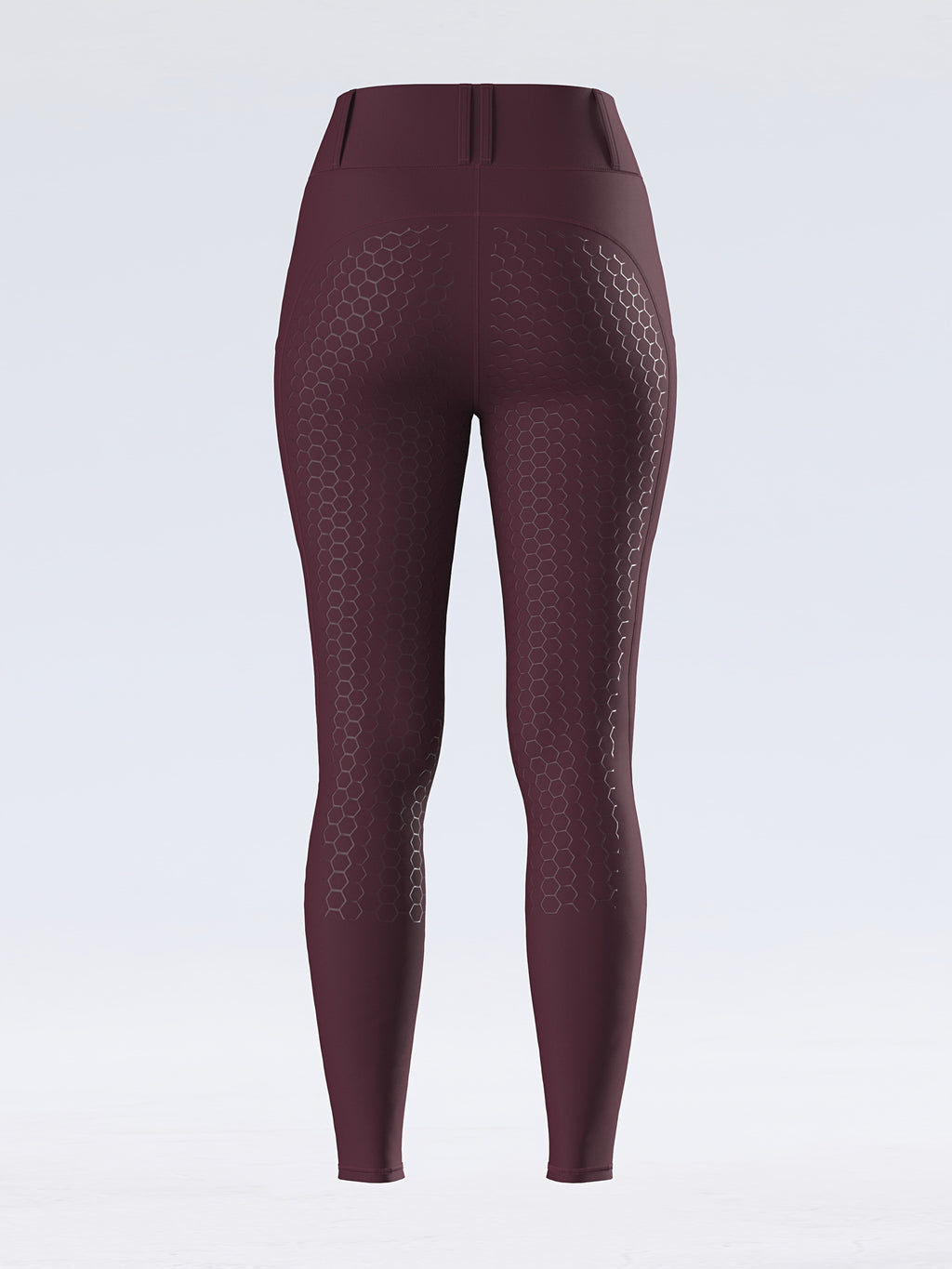 Women's High-Waisted Equestrian Riding Pants - Full Seat Stretch Slim-Fit Bifur Gaps, Durable Machine-Washable Trousers with Pockets for Horseback Riding & All-Season Wear