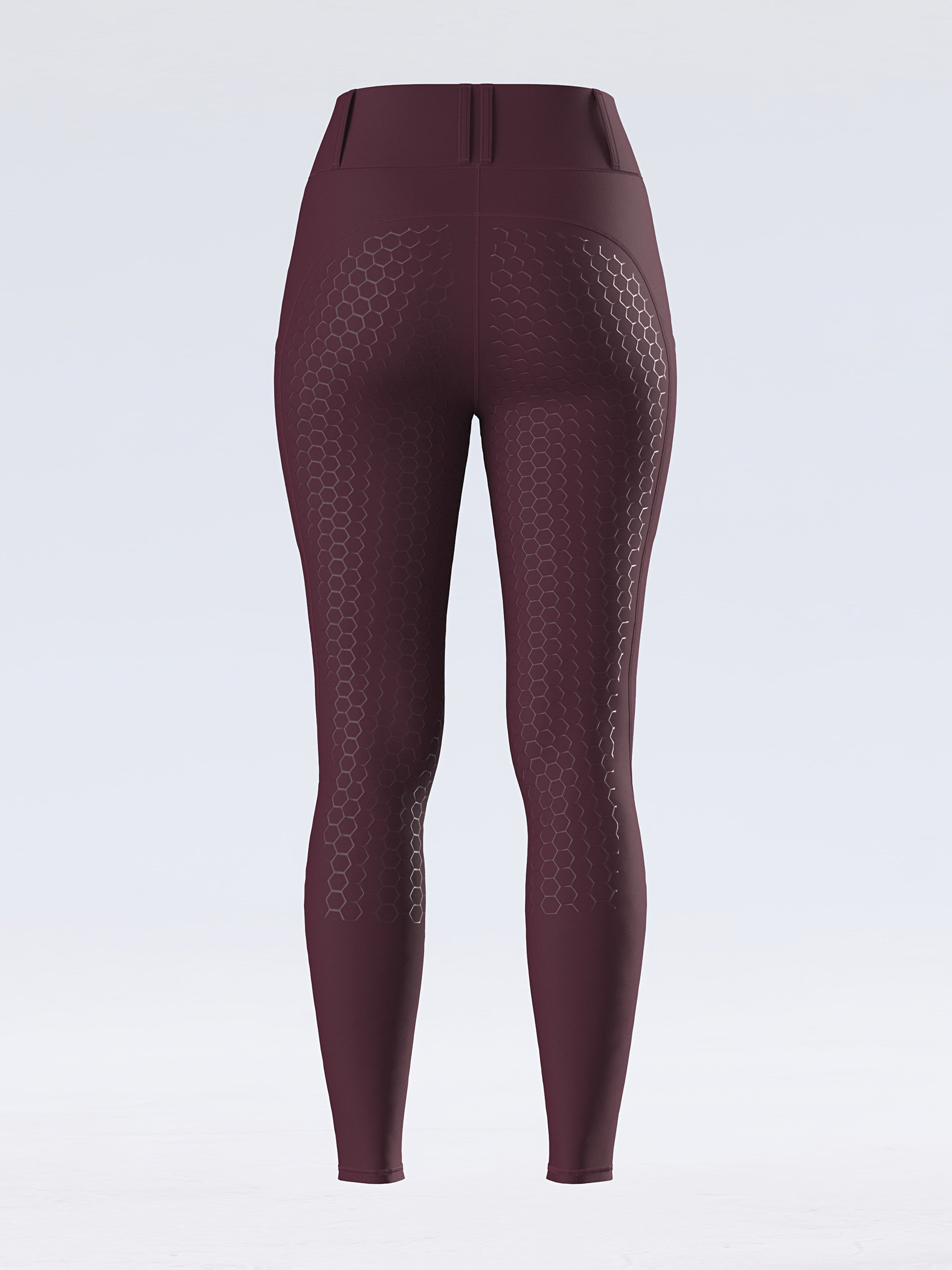 Women's High-Waisted Equestrian Riding Pants - Full Seat Stretch Slim-Fit Bifur Gaps, Durable Machine-Washable Trousers with Pockets for Horseback Riding & All-Season Wear