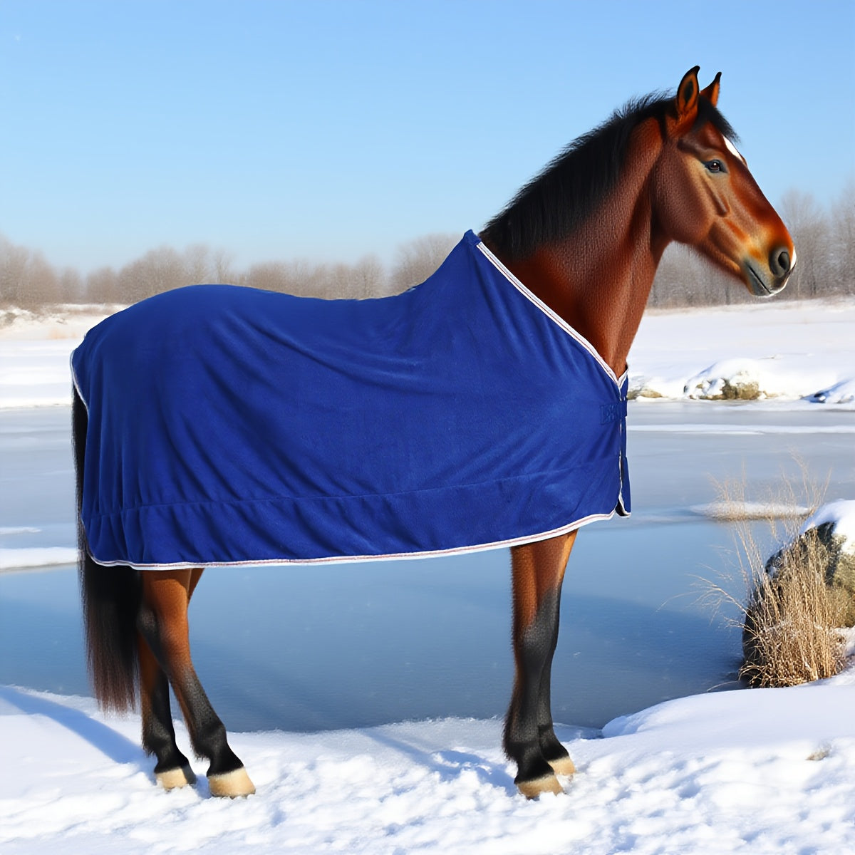 Coperta Cavallo Multiuso Quattro Stagioni - Pile Traspirante Antistatico
