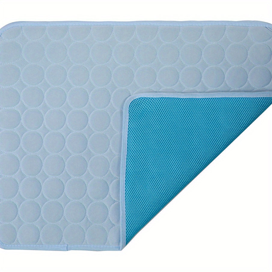 Cooling Mat And Sleeping Pad For Pets, Water Absorbent Top Layer Keeps You Cool And Comfortable All Summer Long For Kitten Puppy And Small Cat & Dog