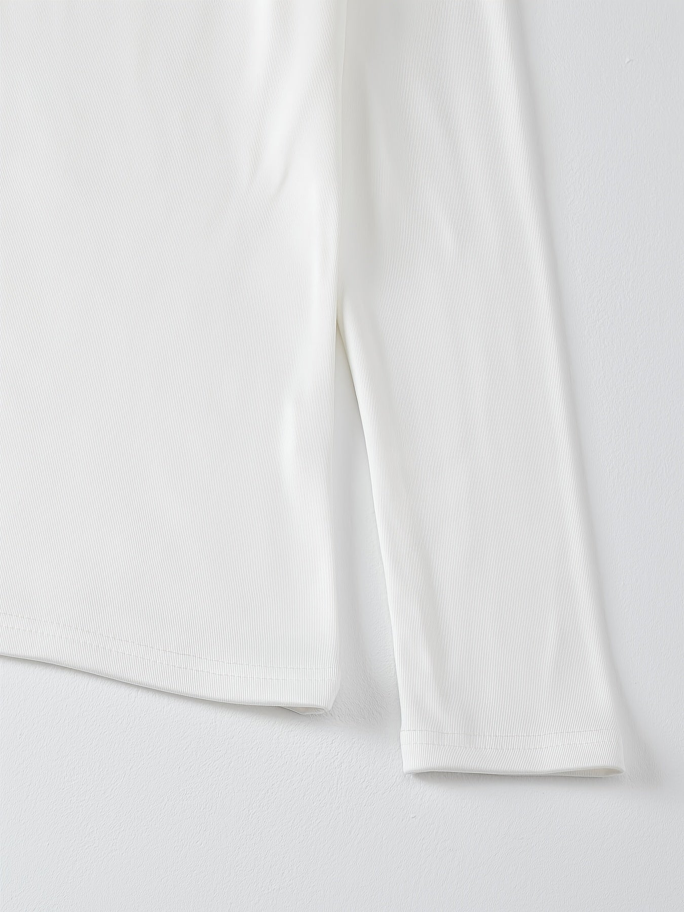 3pcs Women's Thermal Long Sleeve High Neck Tops - Stretchy Lace Collar Layering Shirts, Slim-Fit Winter Base Layers in Black/White/Grey | Soft Warmth for Casual & Formal Outfits, Hand Washable High-Elastic Fabric