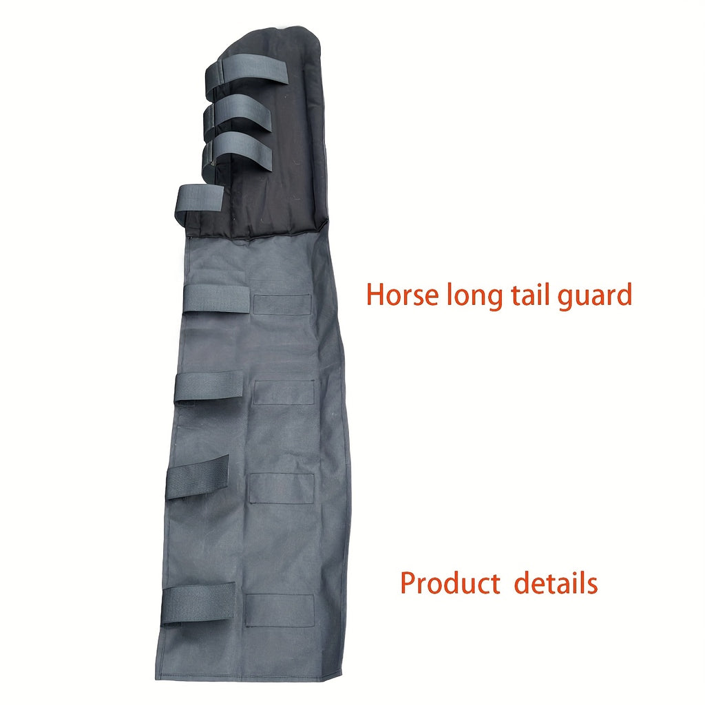 Protezione per Coda Cavallo - Nera con Cinghia Regolabile