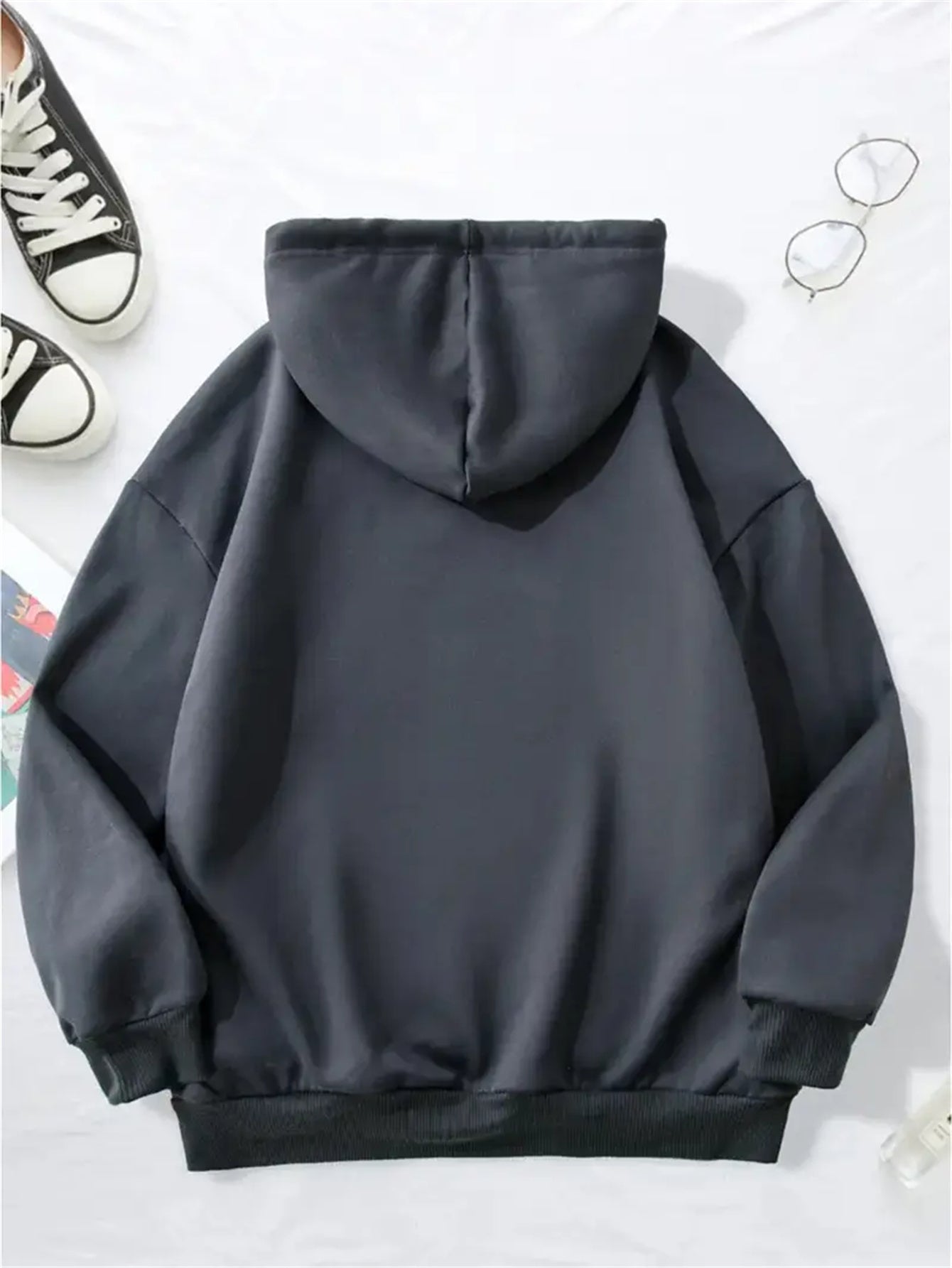 Women'S Equestrian City Horse Riding Graphic Hooded Fleece Sweatshirt - with Lettering & Horse Print, Casual Winter Warmth, Machine Washable, Horse Riding Clothes, Leisure Wear, Cozy Clothing, Durable Fabric, Printed Top, Out