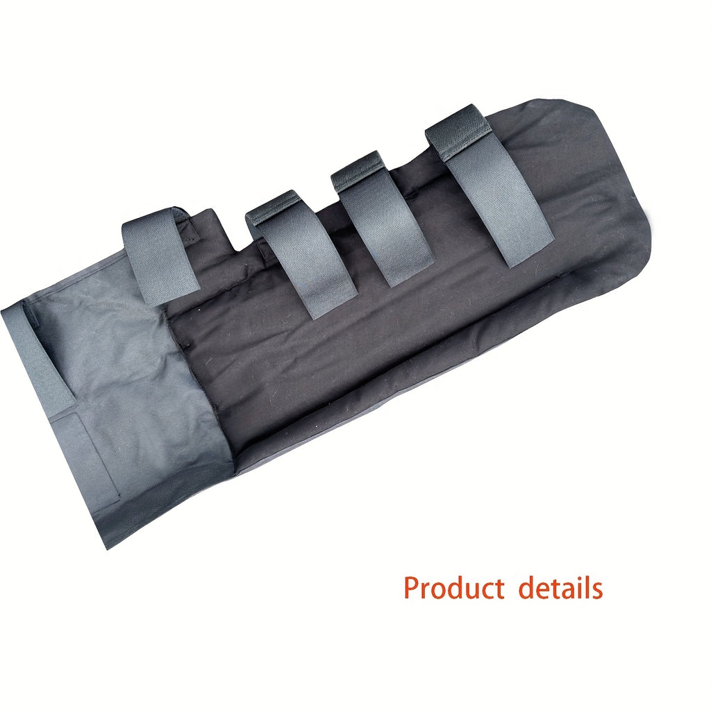 Protezione per Coda Cavallo - Nera con Cinghia Regolabile