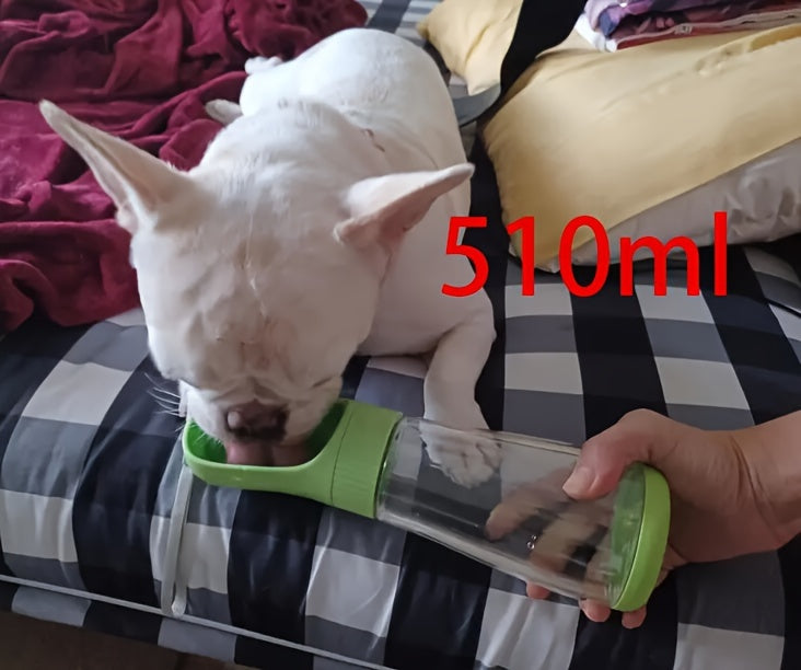 Portable Dog Water Bottle And Bowl Dispenser - Keep Your Pet Hydrated On-The-Go