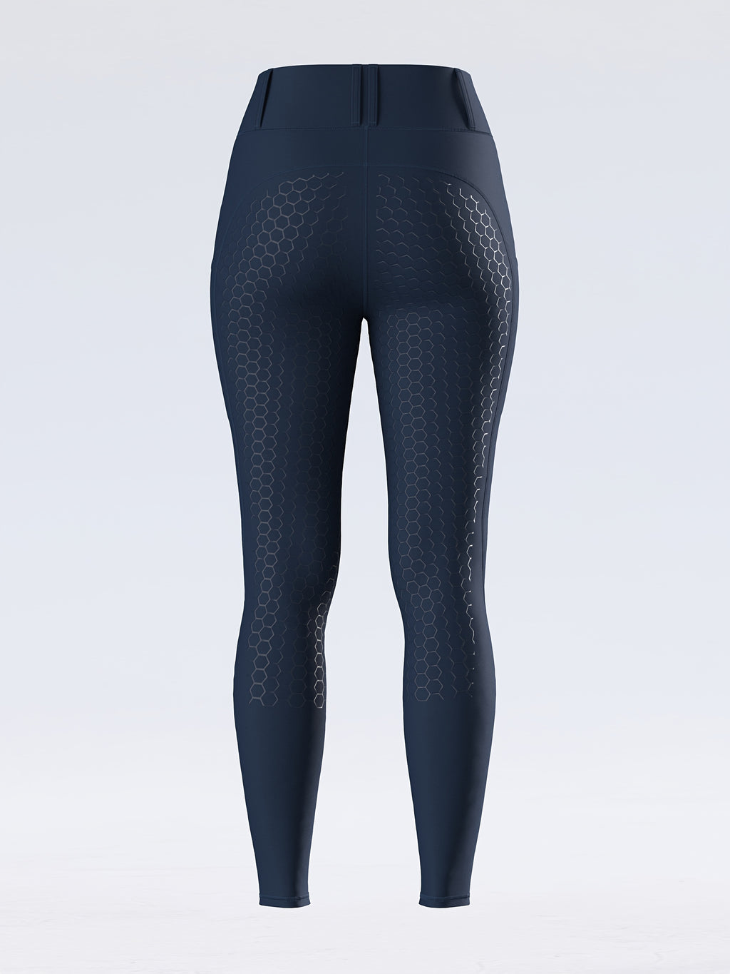 Women's High-Waisted Equestrian Riding Pants - Full Seat Stretch Slim-Fit Bifur Gaps, Durable Machine-Washable Trousers with Pockets for Horseback Riding & All-Season Wear