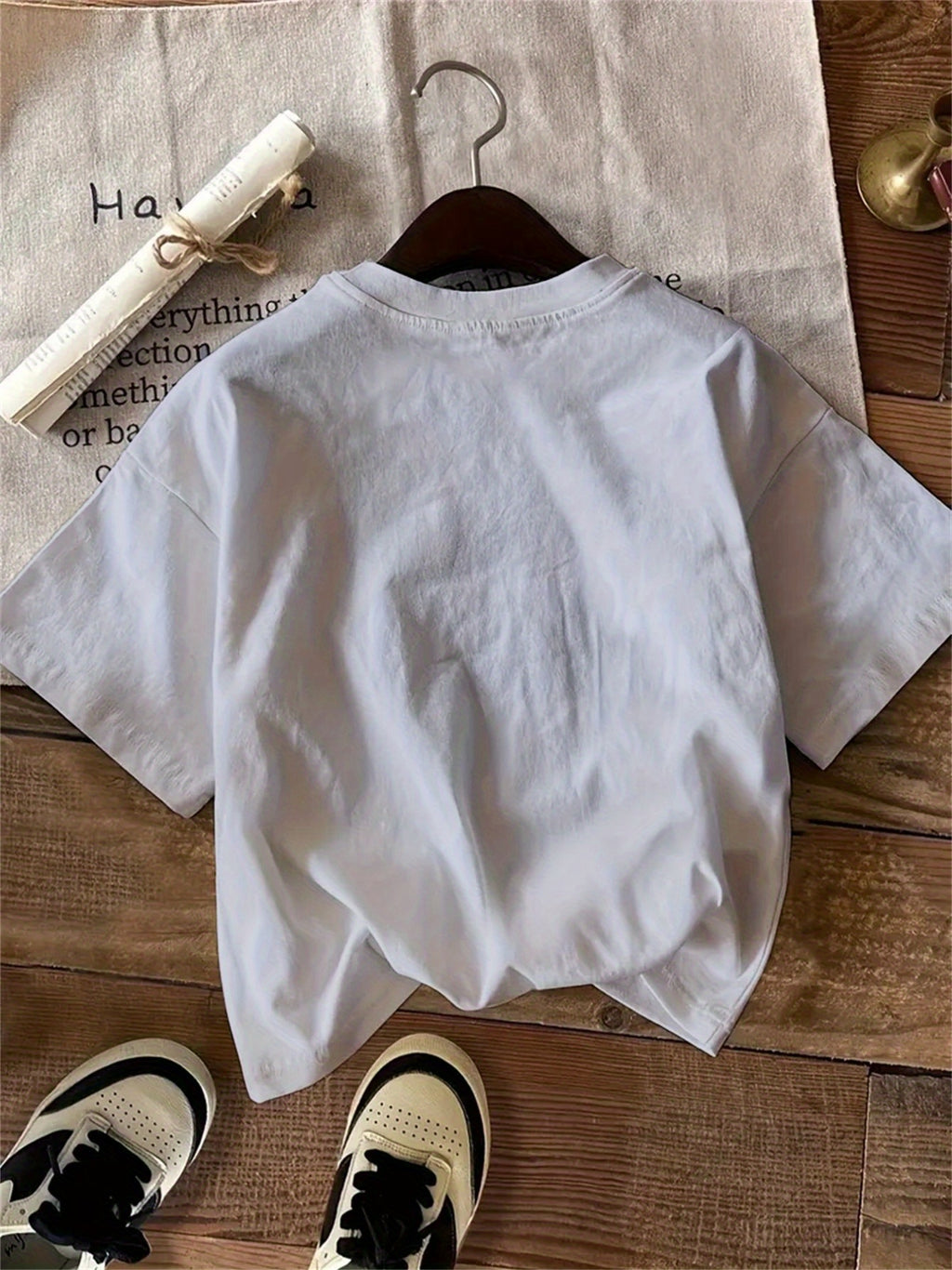 Women's Equestrian & Geometric Print Short Sleeve Crew Neck T-Shirt - Vibrant Red with Black Horseback Riding Design, Breathable Machine-Washable Casual Top for Summer, Spring & All-Season Wear, Horse Shirt, Summer Fashion, S