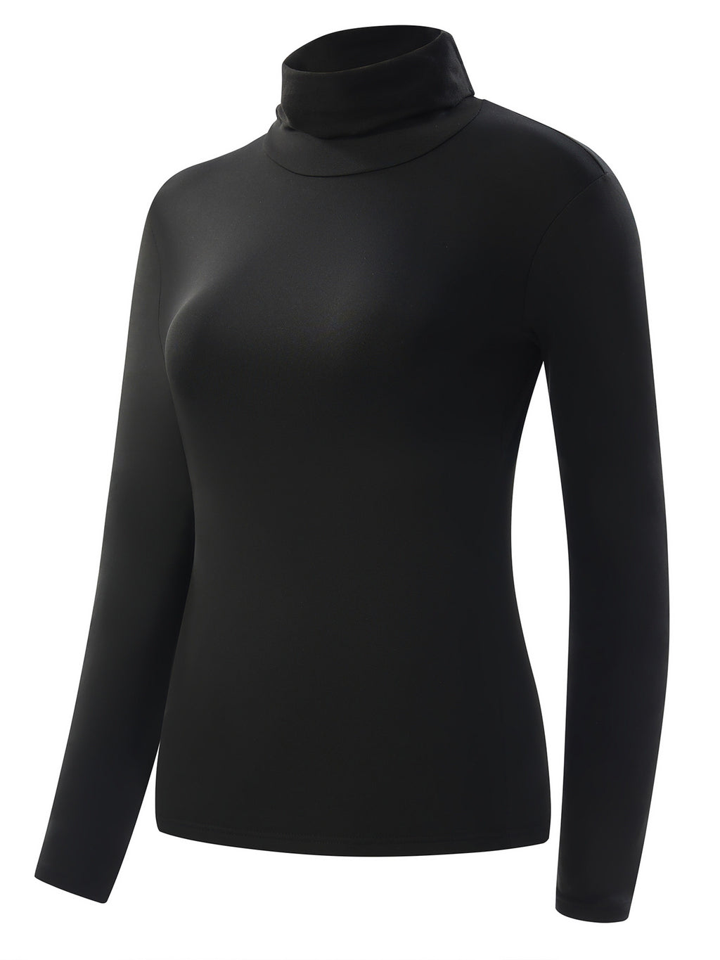 Four-Piece Set - Women'S Thermal Underwear with a High Collar, Comfortable And Warm Base Layer Top.