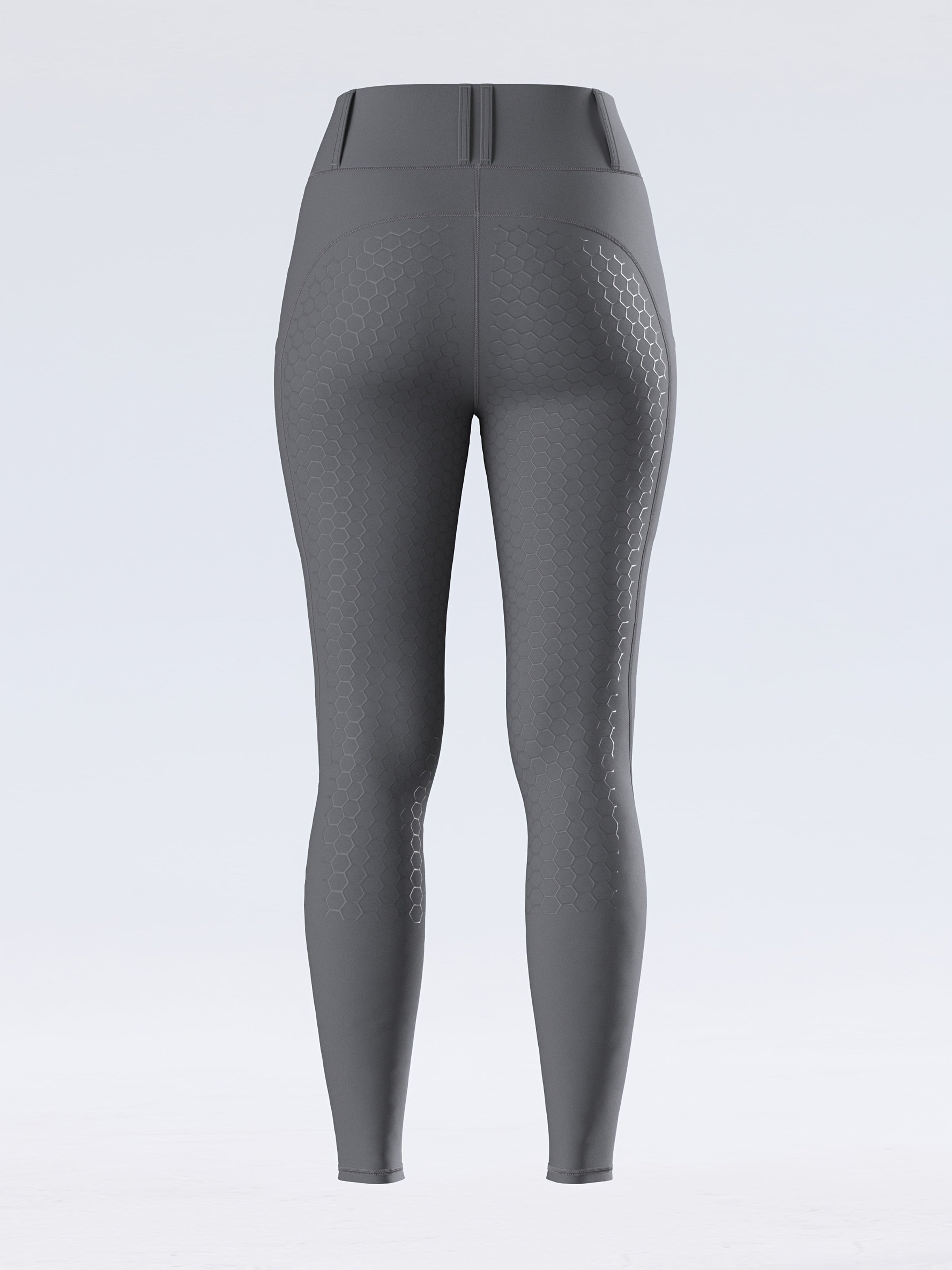 Women's High-Waisted Equestrian Riding Pants - Full Seat Stretch Slim-Fit Bifur Gaps, Durable Machine-Washable Trousers with Pockets for Horseback Riding & All-Season Wear