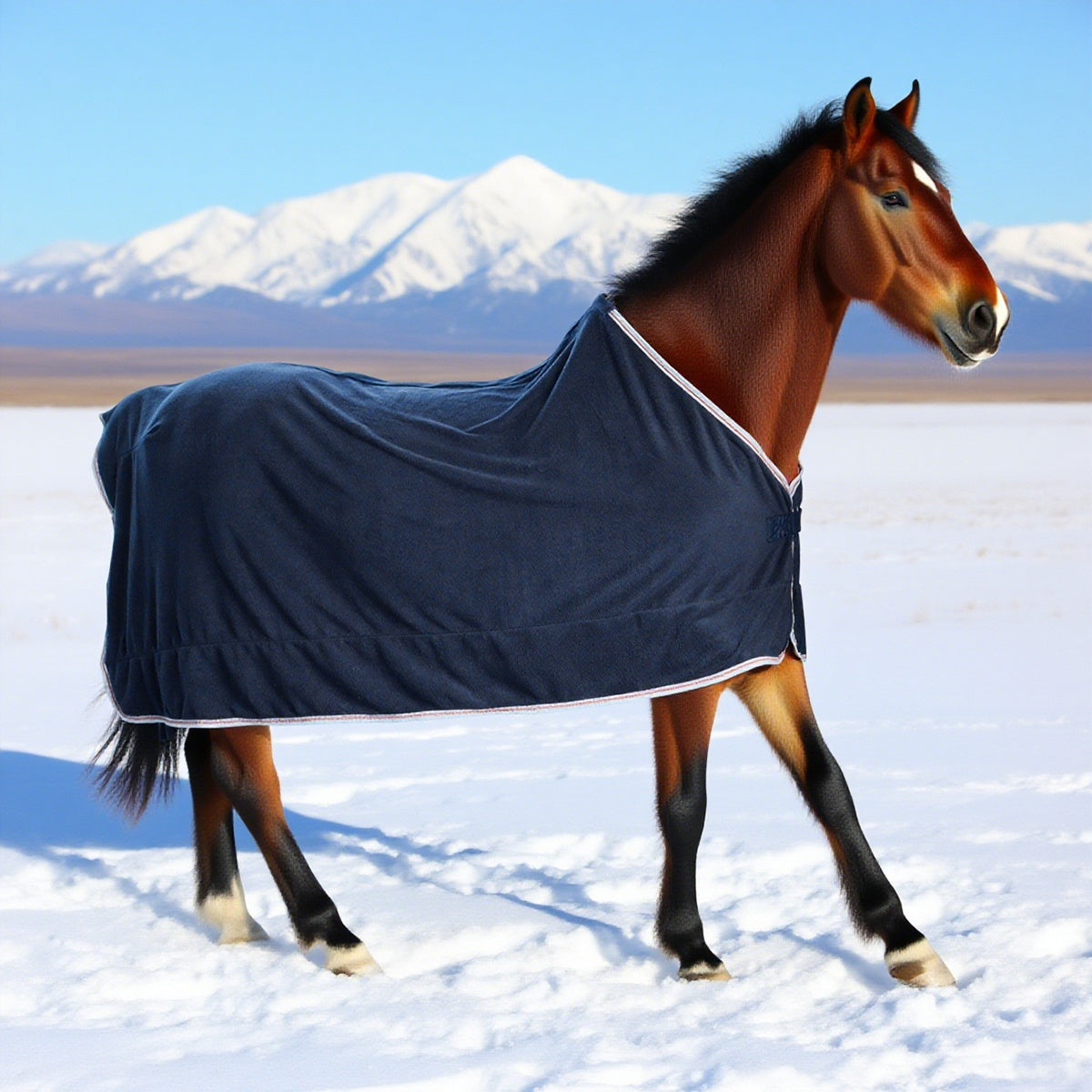 Coperta Cavallo Multiuso Quattro Stagioni - Pile Traspirante Antistatico