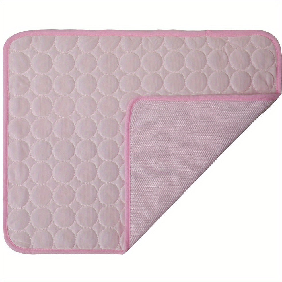 Cooling Mat And Sleeping Pad For Pets, Water Absorbent Top Layer Keeps You Cool And Comfortable All Summer Long For Kitten Puppy And Small Cat & Dog