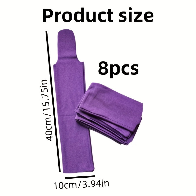 Sacchetti Protettivi per Criniera Cavallo - Set da 8 Pezzi (Viola)