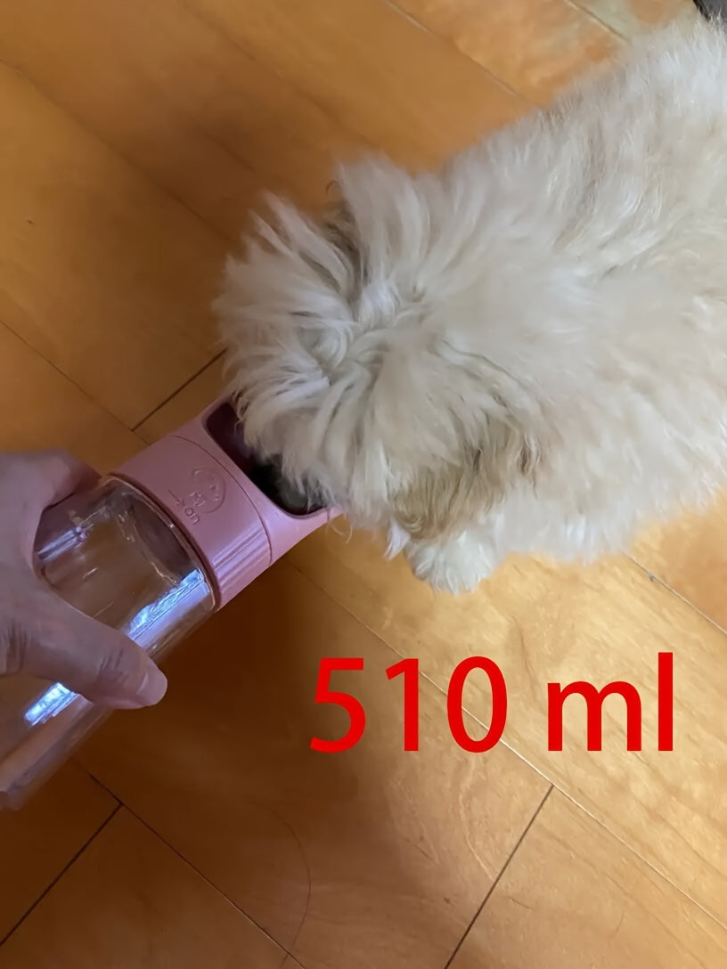 Portable Dog Water Bottle And Bowl Dispenser - Keep Your Pet Hydrated On-The-Go