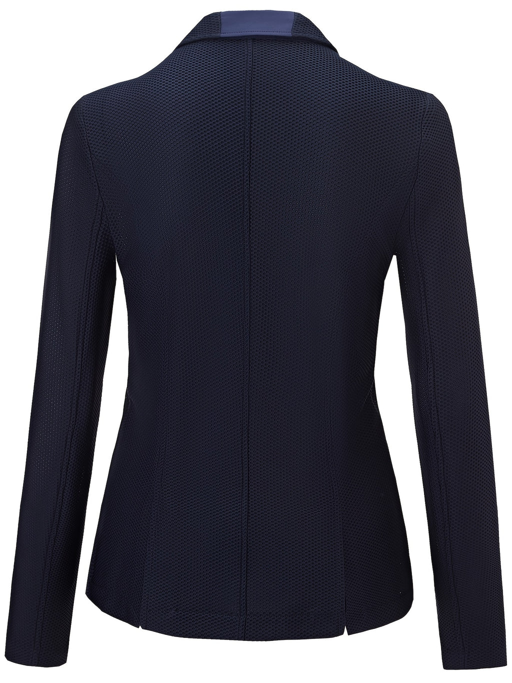 Elegant Women's Equestrian Jacket - Breathable, Lightweight & Stretchy Mesh Fabric, Long Sleeve, Button-Up Riding Coat for Spring/Summer