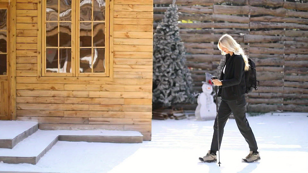 Women'S Thermal Insulated Fleece-Lined Softshell Ski Pants - Winter Warm Hiking Pants with Full-Length Zipper Closure, Snow Skiing Pants for Skiing, Hiking, Outdoor Activities - All-season Casual Outdoor Wear, Hiking Gear, Du