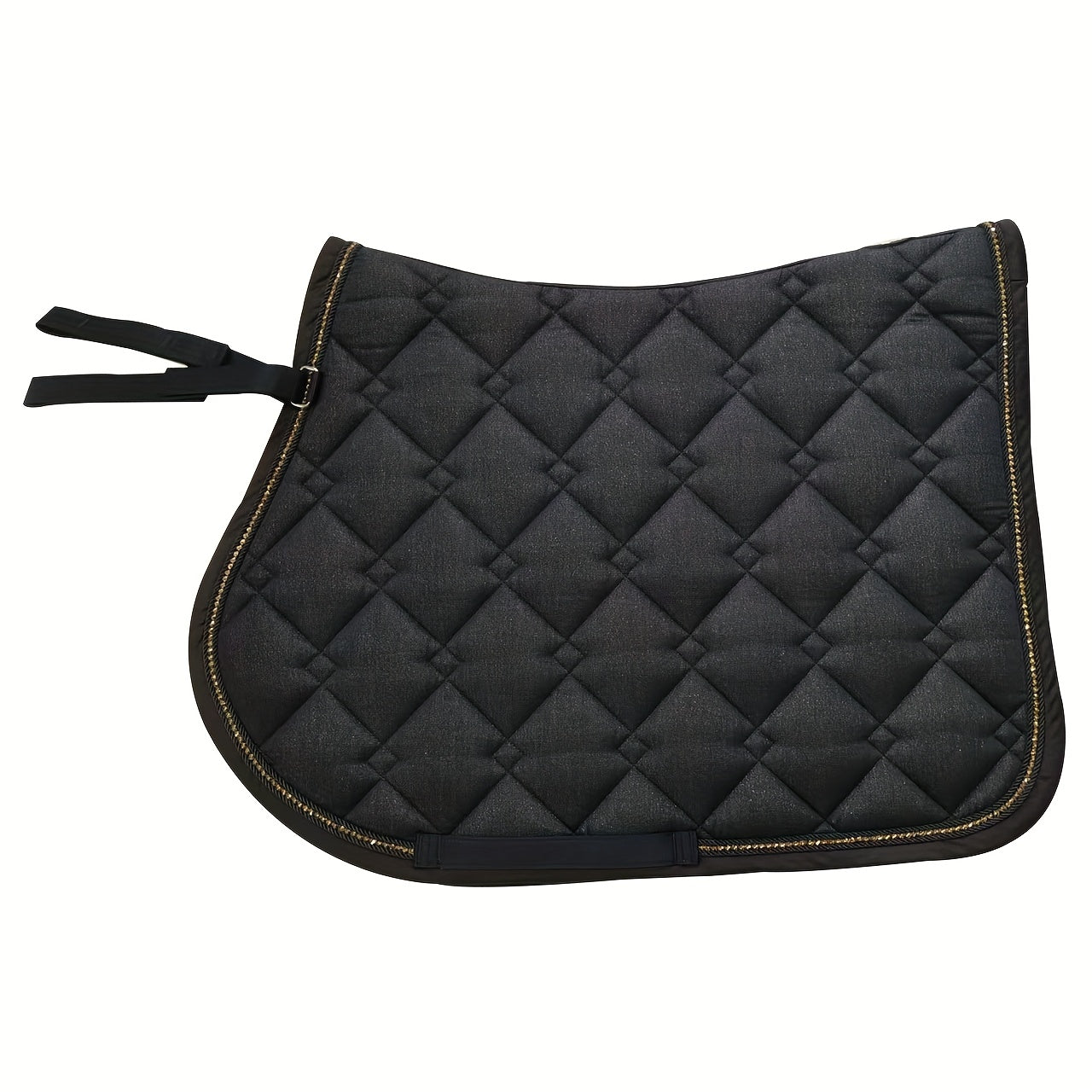 Tappetino Sella Inglese TGW con Tecnologia Cool-Dry - Design Lucido e Corda