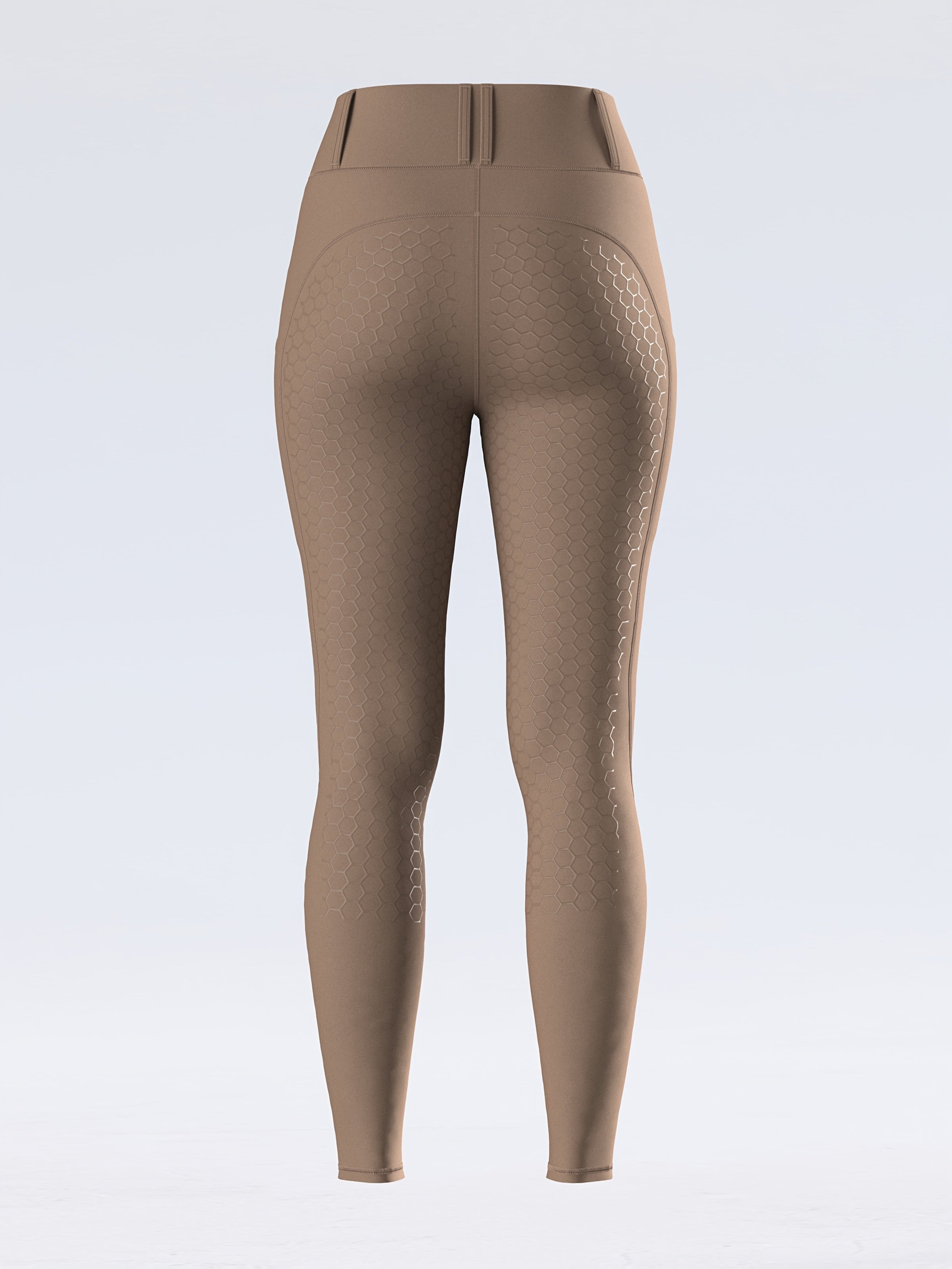 Women's High-Waisted Equestrian Riding Pants - Full Seat Stretch Slim-Fit Bifur Gaps, Durable Machine-Washable Trousers with Pockets for Horseback Riding & All-Season Wear