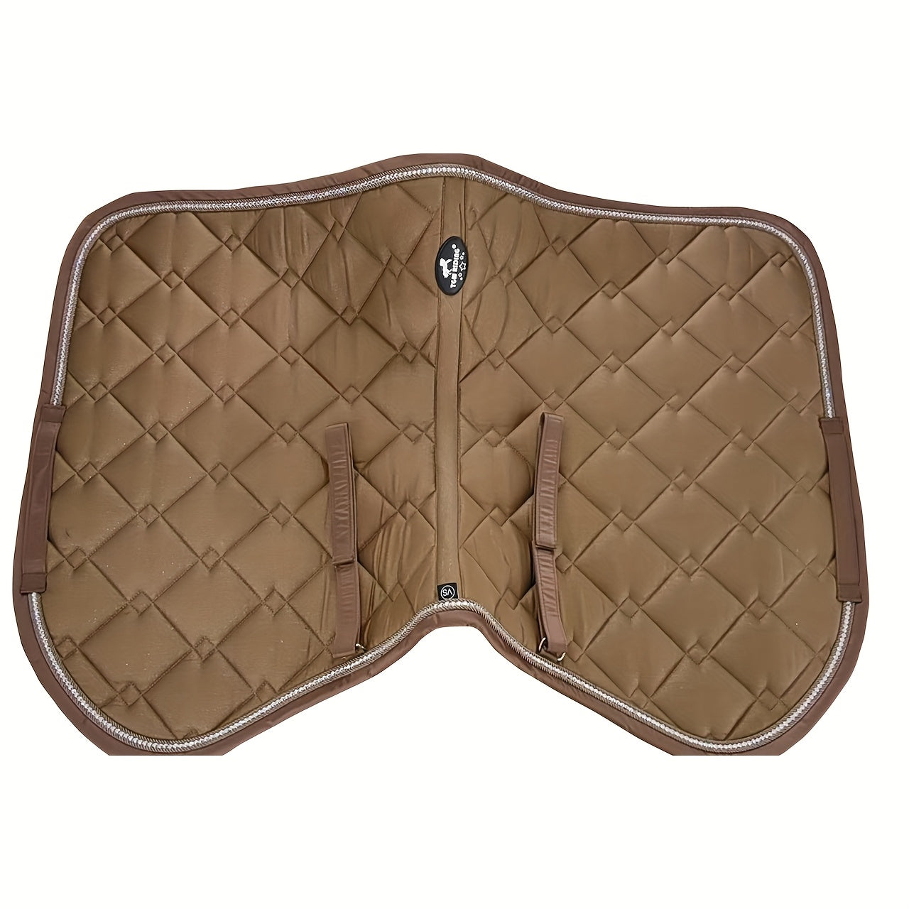 Tappetino Sella Inglese TGW con Tecnologia Cool-Dry - Design Lucido e Corda