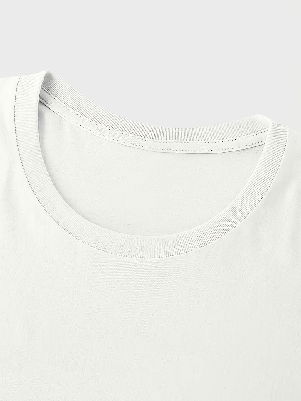 Women's 100% Cotton Long Sleeve T-Shirt - Heartbeat & Galloping Horse Graphic Print, Light Yellow Casual Round Neck Top for Spring/Summer, Machine Washable, Spring Summer Apparel, Unique Graphic Tee, Breathable Fabric, Spring