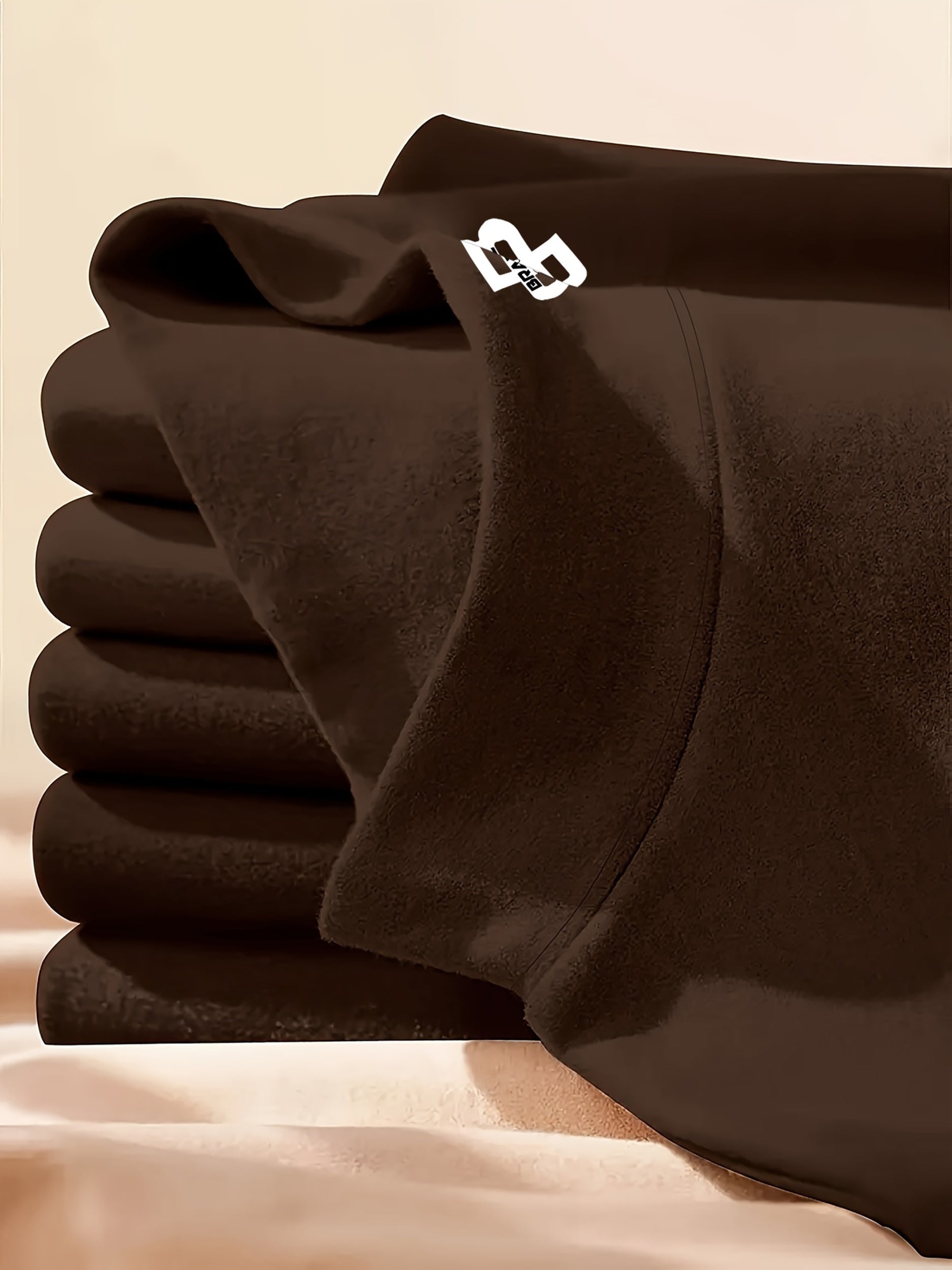 Women's Thermal Turtleneck Sweater Shirt - Long Sleeve White Base with Black Collar & B-Fit Logo Print, Slim-Fit Winter Layering Top, Hand Washable Stretchy -like Texture for Office, Casual & Cold Weather (No Bulk)