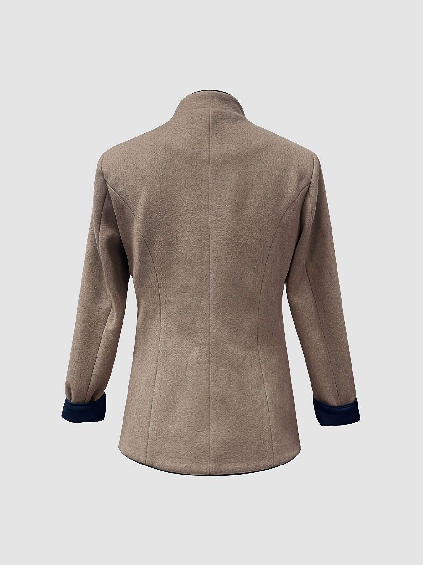 Women'S Vintage Blazer - Elegant Office to Party Jacket, Structured Fit Long Sleeve Coat with Button Front Closure, Chic Fall/Winter Outerwear for Women, Professional Attire Jacket, Classic Design, Durable Fabric, Stylish Jac