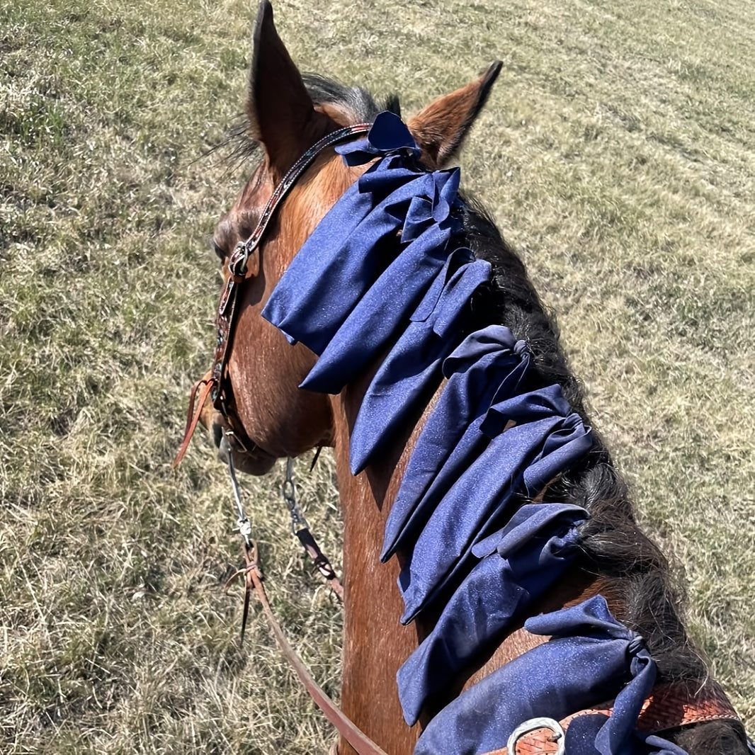 Sacchetti Protettivi per Criniera Cavallo - Set da 8 Pezzi (Viola)