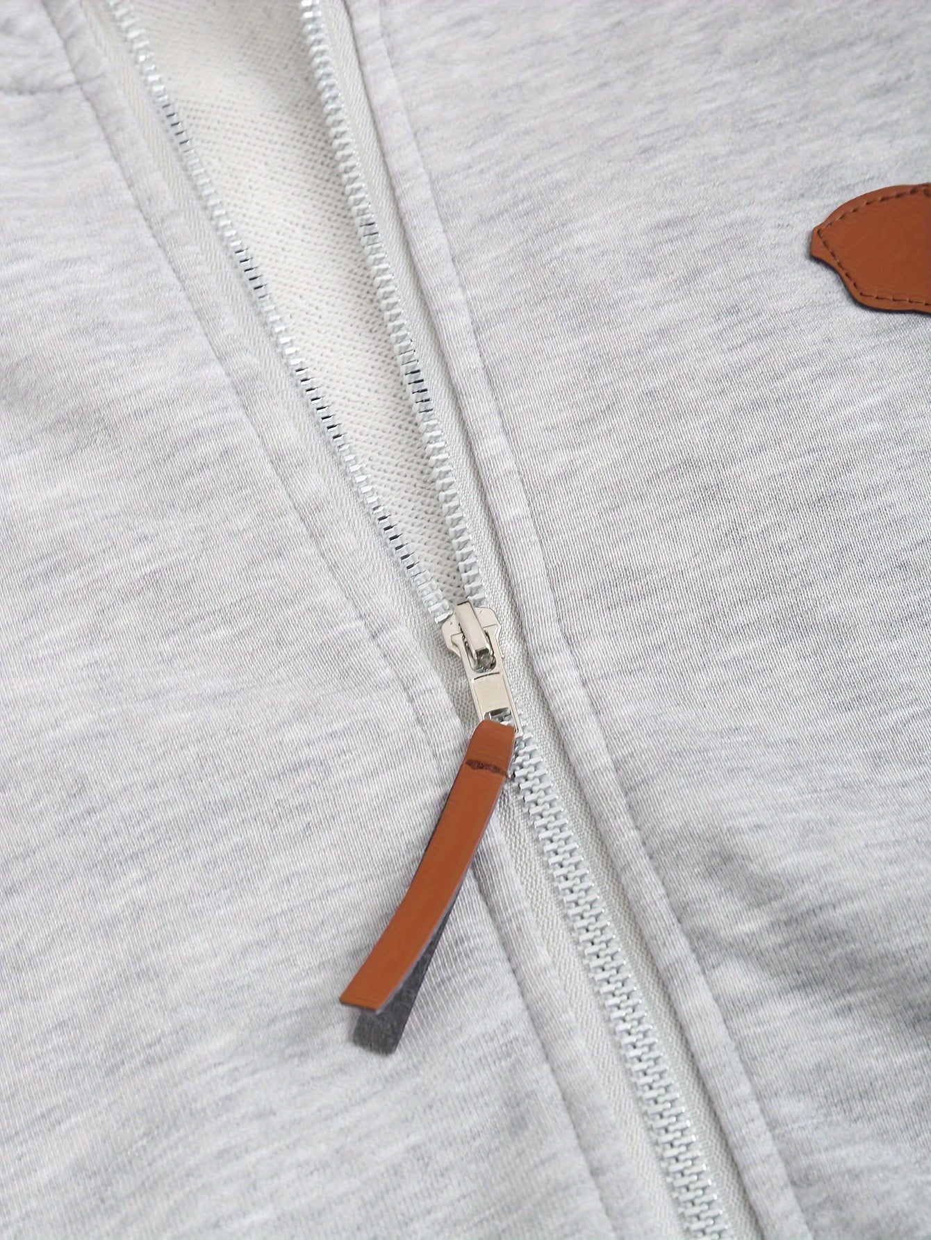 European and American Fashion Autumn and Winter New Women's Hoodie Casual Jacket Zipper Mixed Color Women's Coat Top Sweatshirt, Streetwear Fashion, Casual Wear, Trendy Sweatshirt, Stylish Outerwear, Soft Texture, Durable Fab