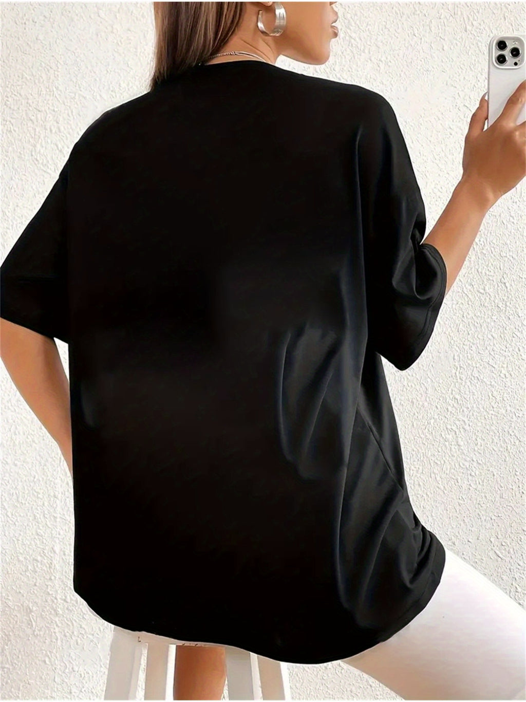 Women's Equestrian & Geometric Print Short Sleeve Crew Neck T-Shirt - Vibrant Red with Black Horseback Riding Design, Breathable Machine-Washable Casual Top for Summer, Spring & All-Season Wear, Horse Shirt, Summer Fashion, S