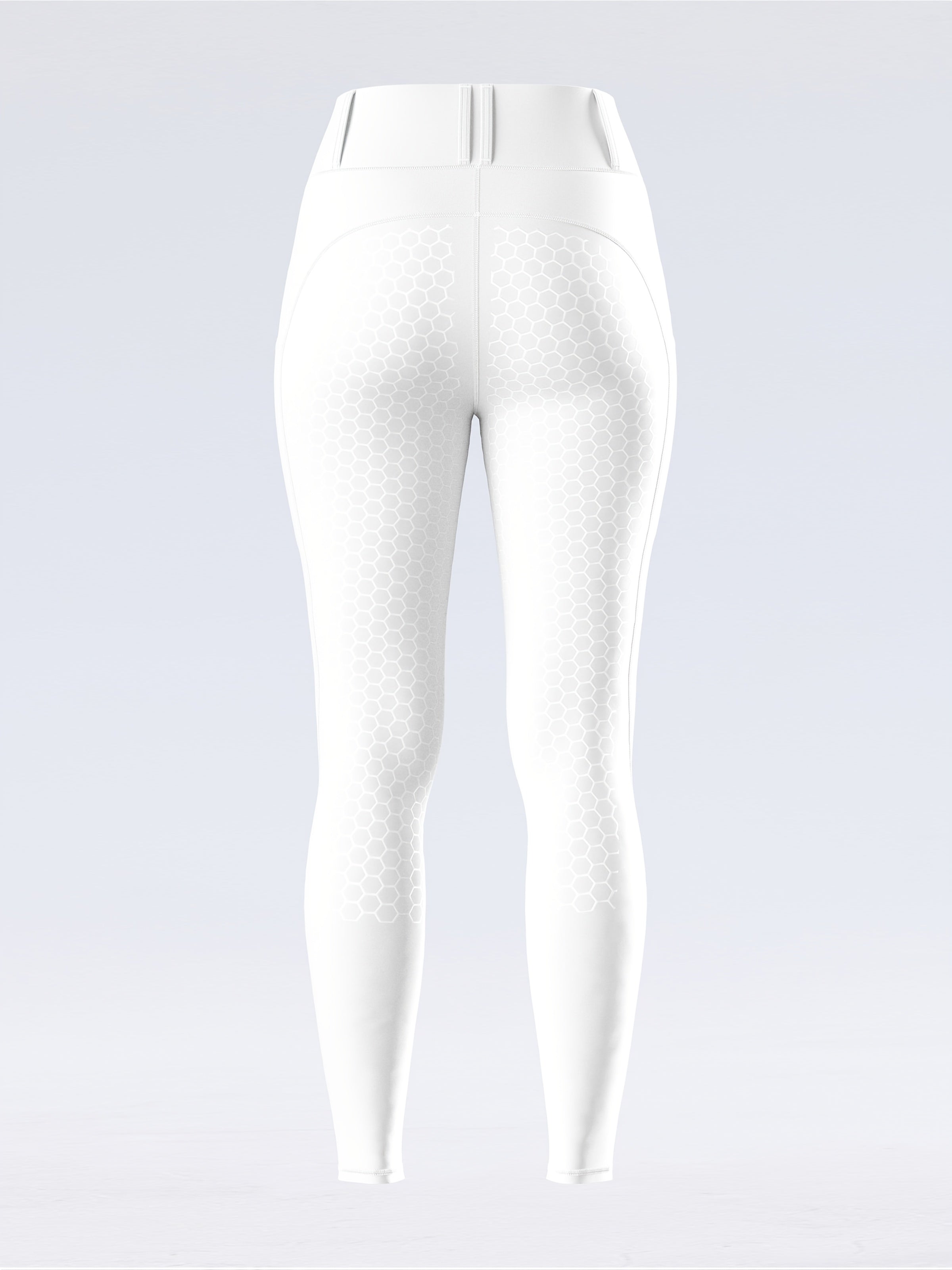 Women's High-Waisted Equestrian Riding Pants - Full Seat Stretch Slim-Fit Bifur Gaps, Durable Machine-Washable Trousers with Pockets for Horseback Riding & All-Season Wear