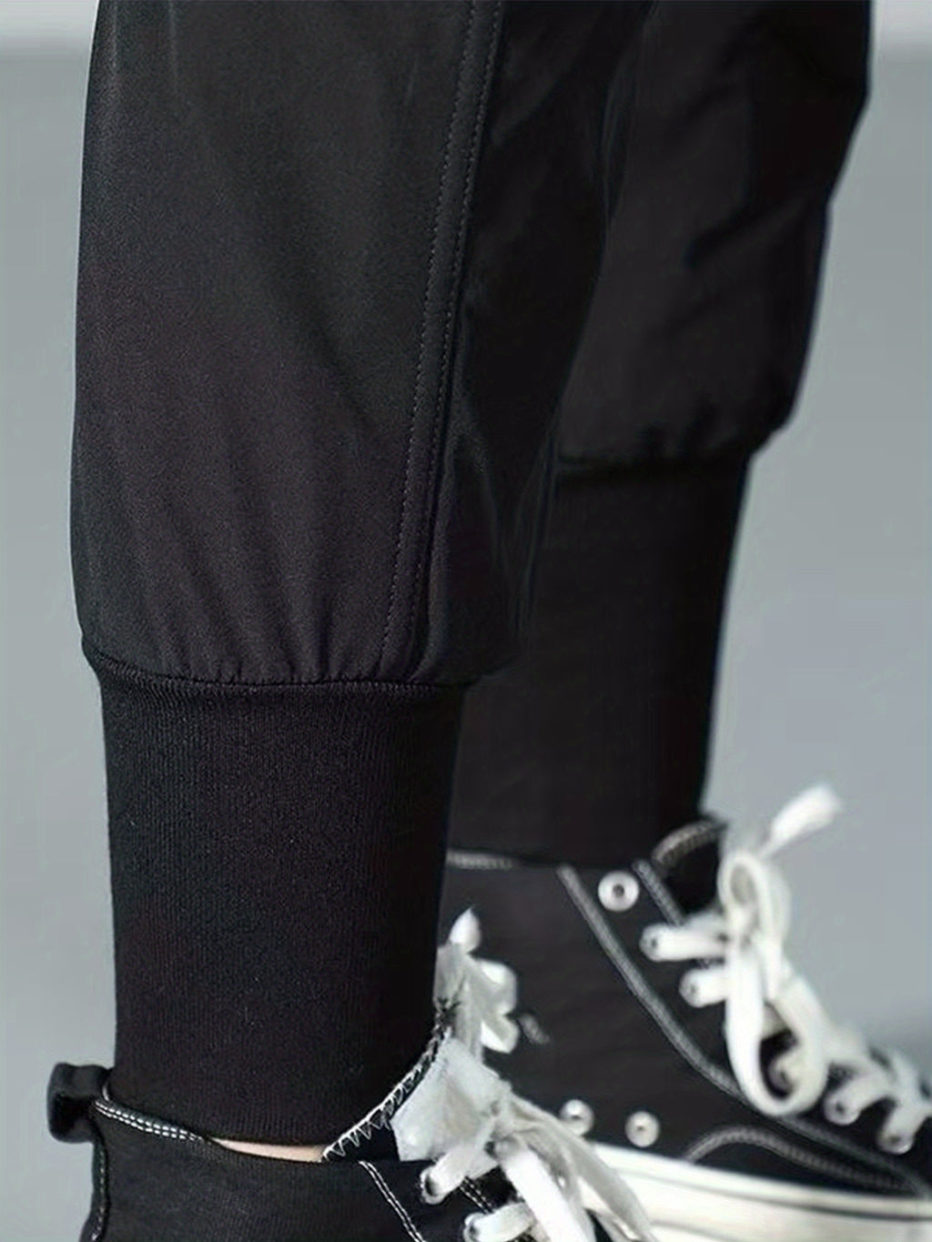 Women's Thermal Duck Down Pants - High-Waisted Winter Snow Pants with Duck Down Filling, Cuffed Trousers & Contrast Waistband, Elastic Drawstring Waist (No Belt) for Skiing, Snowboarding & Cold Weather (Casual)