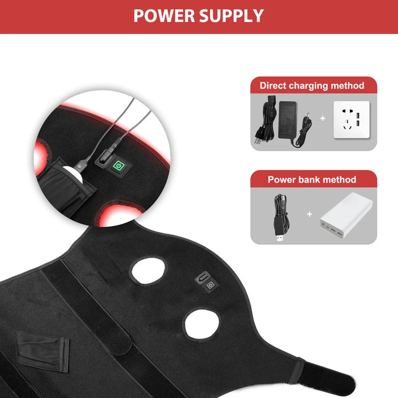 LED Red Light Infrared Physiotherapy for Pets and Horses Horse Neck Head Relaxation and Recovery Therapy Phototherapy