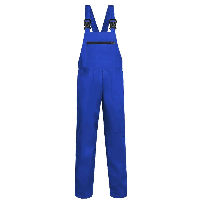 Cotton Multi-Pocket Breathable Men's Workwear Coverall Mechanics Overalls Customizable Logo Work Suit Clothes Cargo Pants