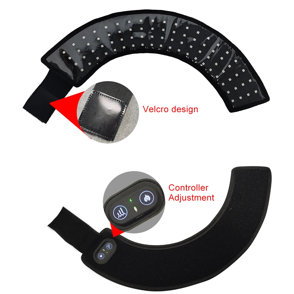 Red Light Therapy Wrap Pad for Horse Hoof Pain Treatment in Horses With Red Light Infrared Light 850nm