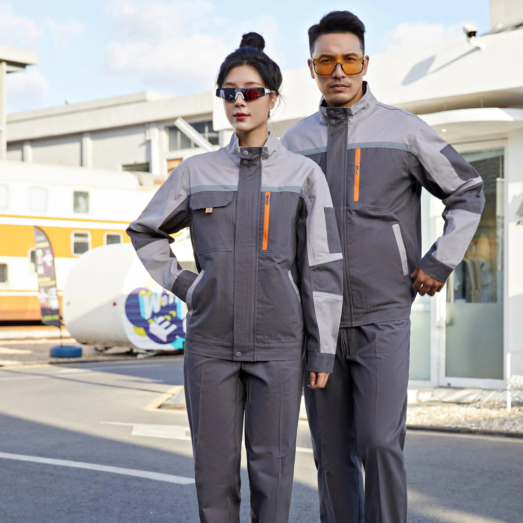 Wholesale Blue Customized Fashionable Factory Price Unisex Custom Workwear for Car Wash Uniform