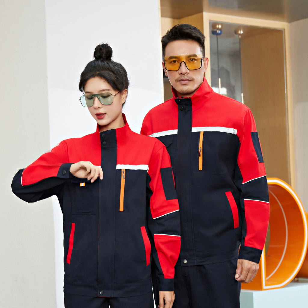 Wholesale Blue Customized Fashionable Factory Price Unisex Custom Workwear for Car Wash Uniform