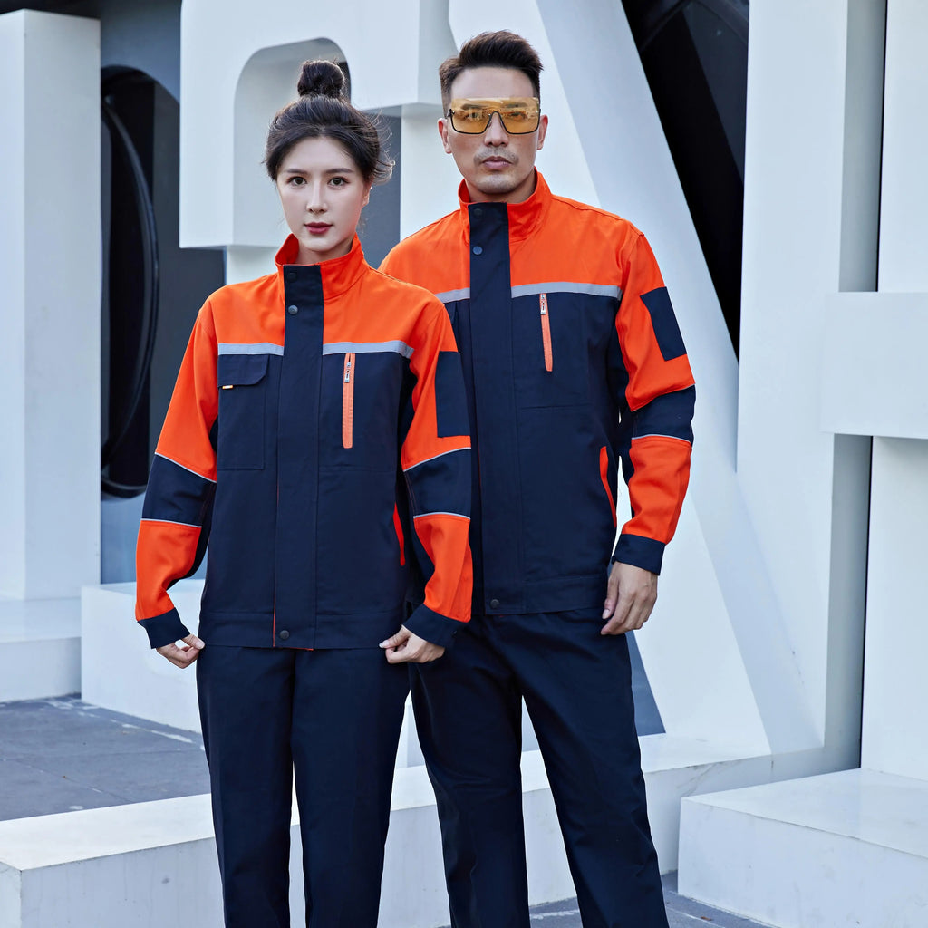 Wholesale Blue Customized Fashionable Factory Price Unisex Custom Workwear for Car Wash Uniform