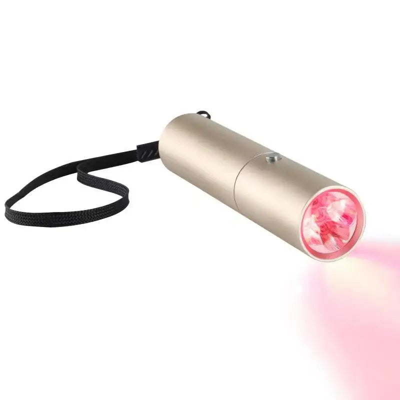Customized OEM 5 Wavelength Red Light Torch Pain Relief Near Infrared Red Light Therapy Pen Infrared Light Vet Therapy for Horse