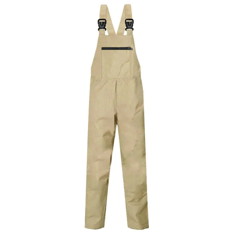 Cotton Multi-Pocket Breathable Men's Workwear Coverall Mechanics Overalls Customizable Logo Work Suit Clothes Cargo Pants