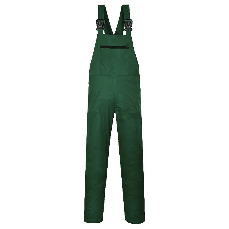Cotton Multi-Pocket Breathable Men's Workwear Coverall Mechanics Overalls Customizable Logo Work Suit Clothes Cargo Pants