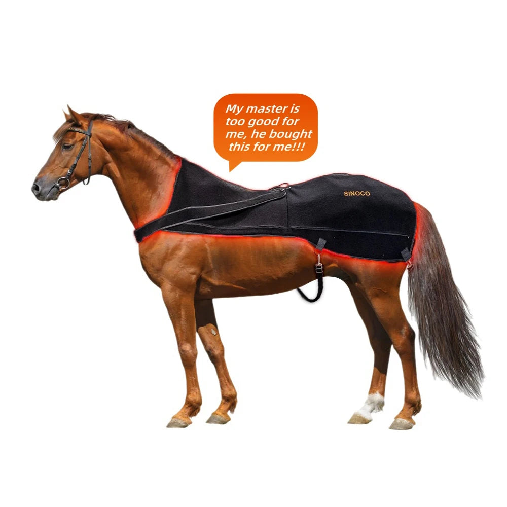 LED Infrared Veterinary Instrument for Horse Care Equine Pain Relief Back Treatment Pads Light Therapy Pad