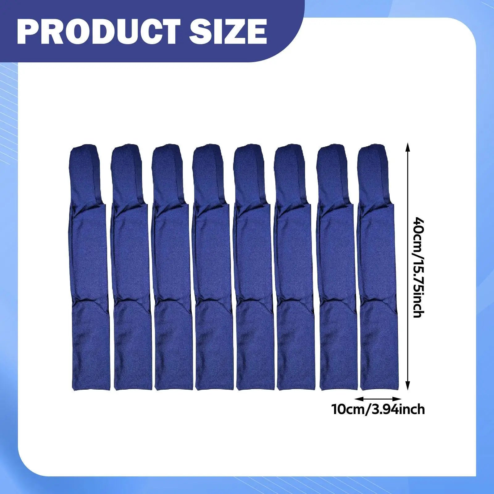 8Pcs Horse Mane Bags Prevents Tangles Rubbing Out and Breakage Wraps for Farm Outdoor Grooming Supplies Horse Care Stable