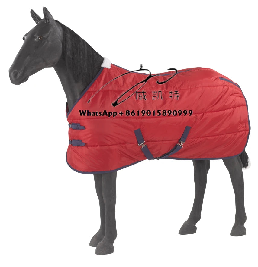Two-in-one Classic Polyester Winter Turnout Horse Blanket Horse Rugs Winter Waterproof Horse Riding Equipment