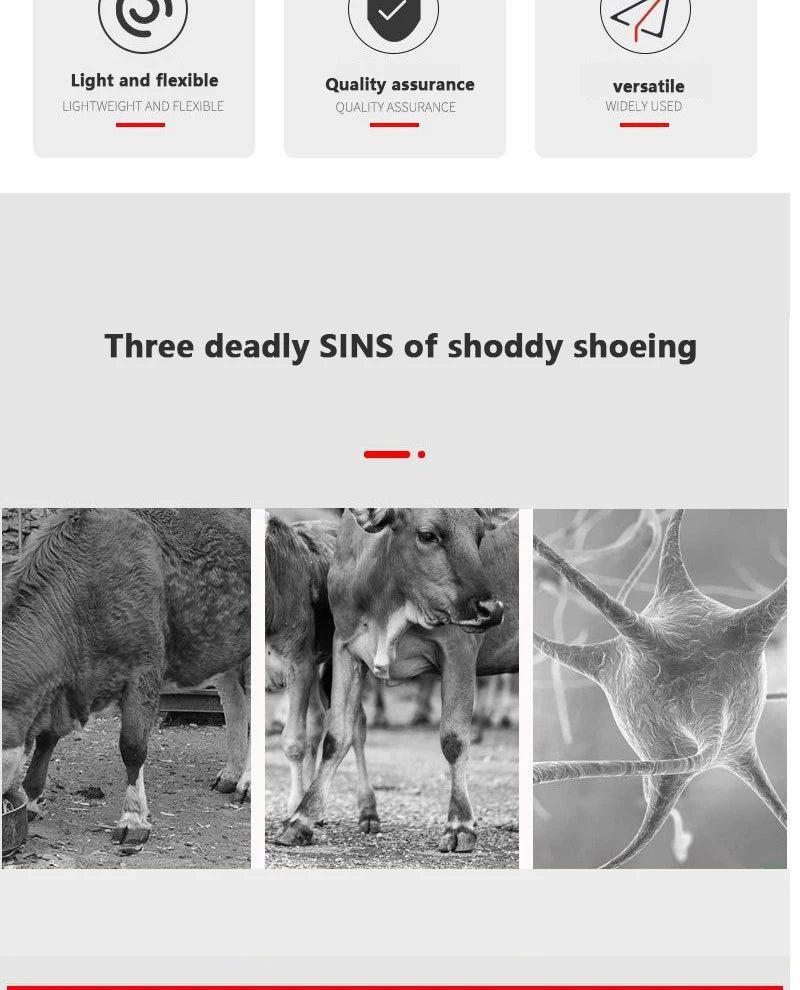 Hoof trimming knives, hoof trimming tools, double-edged stainless steel hoof knives, cattle, horses, sheep, donkeys, and stables