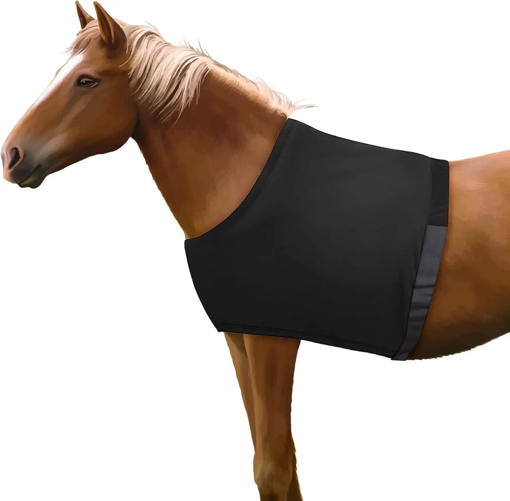 Horse Vest Shoulder Guard Horse Blanket Anti-Friction Liner Horse Bib Equestrian Supplies for Horse Protection and Daily Care