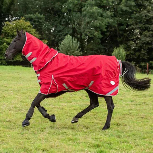 High Quality 1200D Polyester Wine Red Horse Rug Winter Warm Waterproof Breathable Horse Quilted Blanket