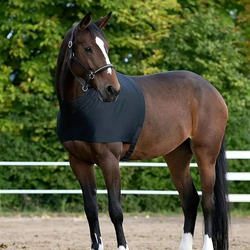 Horse Vest Shoulder Guard Horse Blanket Anti-Friction Liner Horse Bib Equestrian Supplies for Horse Protection and Daily Care