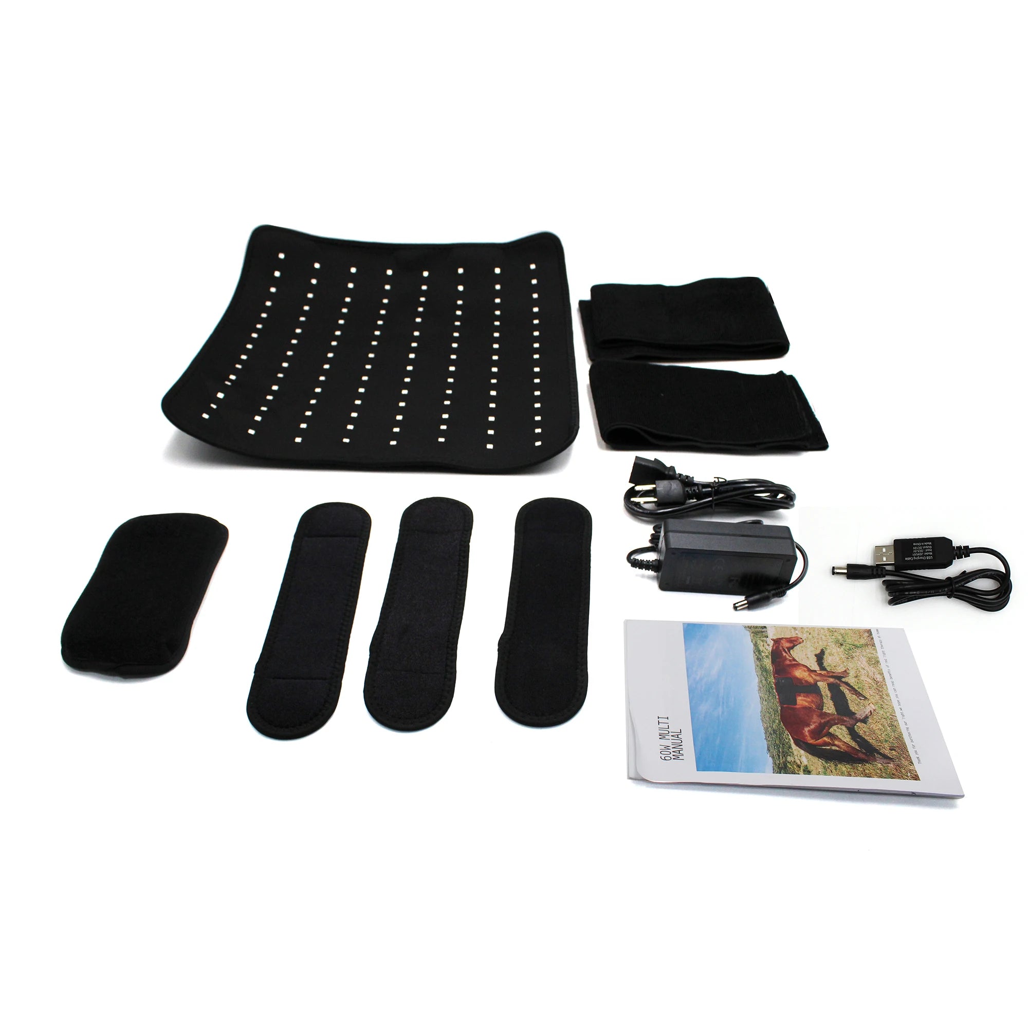 660nm 850nm Infrared Red Light Therapy Rug Horse Pad Red Horse Blankets Equine Red Light Therapy Mat for Horse